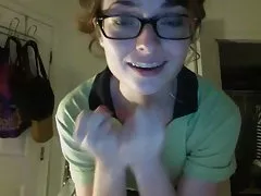 Nasze polskie laski miłośników nerdy dziewczyna praca striptiz