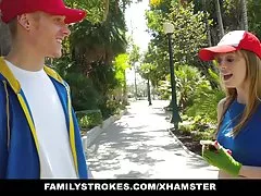 Familystrokes stare pochwy - mglisty sobowtóra przyłapała brata dla pokemongo